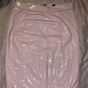 💕 “latex” skirt 💕